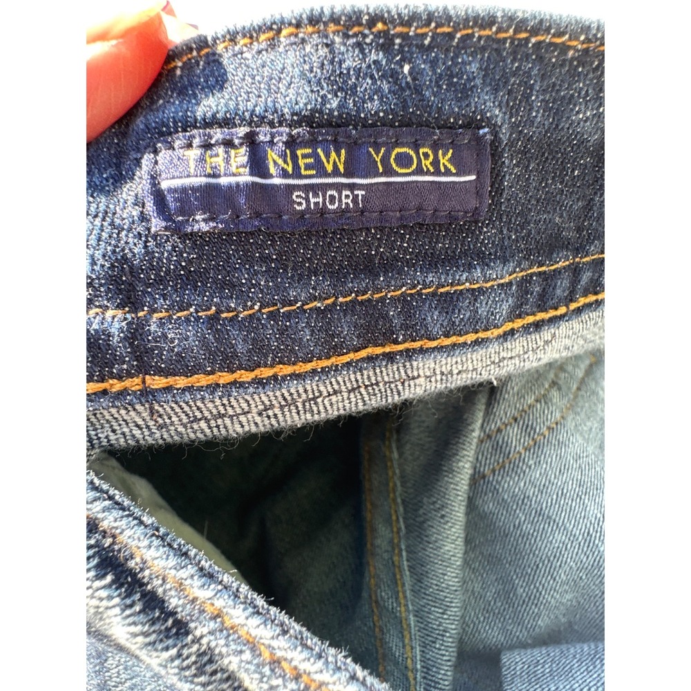 Vigoss Studio The New York Short Dark Wash Denim Cut Off Size 13/14 SH20848NB16 - Picture 5 of 7